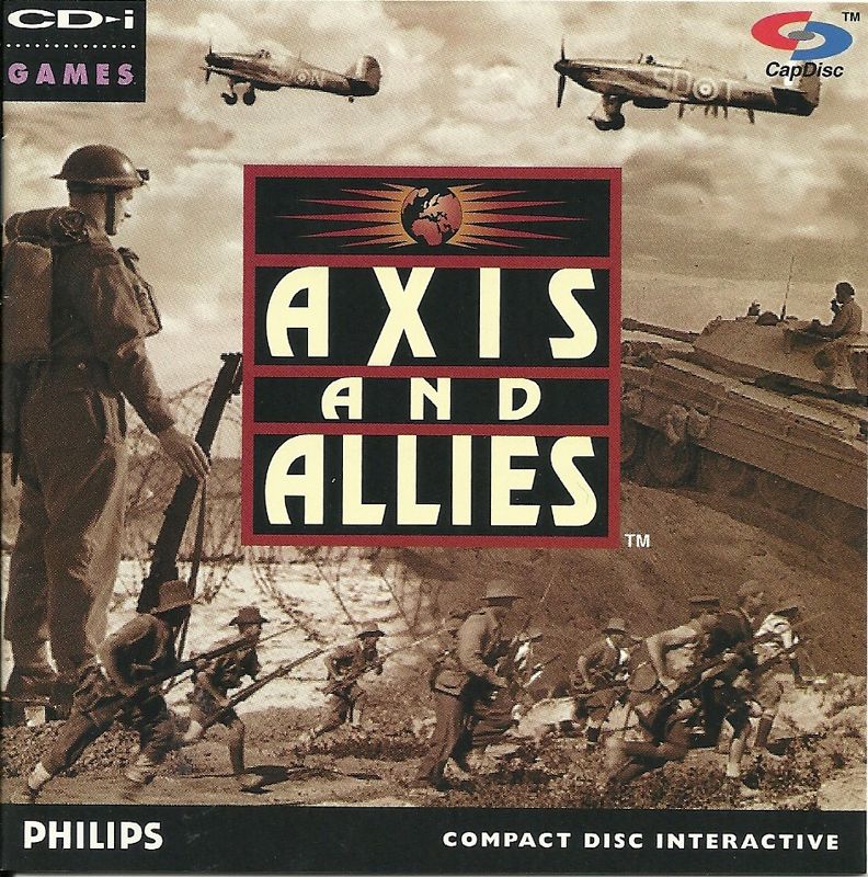 Axis and Allies box art for CD-i